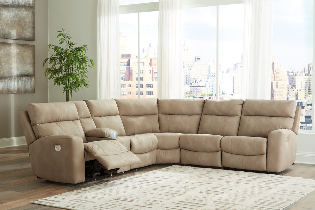 Next-gen Durapella - Power Reclinering Sectional Set - Simple Home Plus