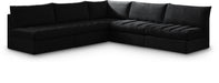 Jacob - Modular Corner Armless Sectional 5 Piece - Simple Home Plus