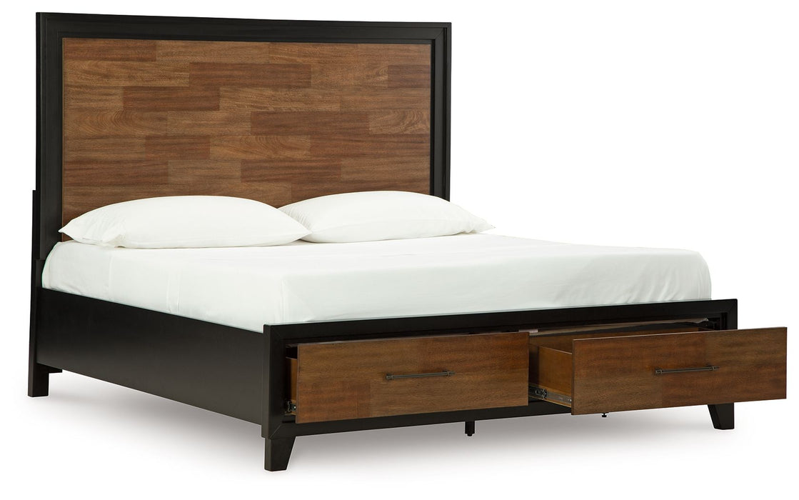 Kraeburn - Panel Storage Bed - Simple Home Plus