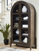 Benhall - Accent Cabinet - Dark Brown - Simple Home Plus
