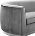 Julian - Sofa with Chrome Base - Simple Home Plus