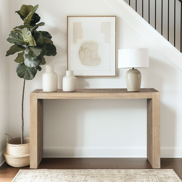 Monterey - Counter-Height Console Table - Natural - Simple Home Plus