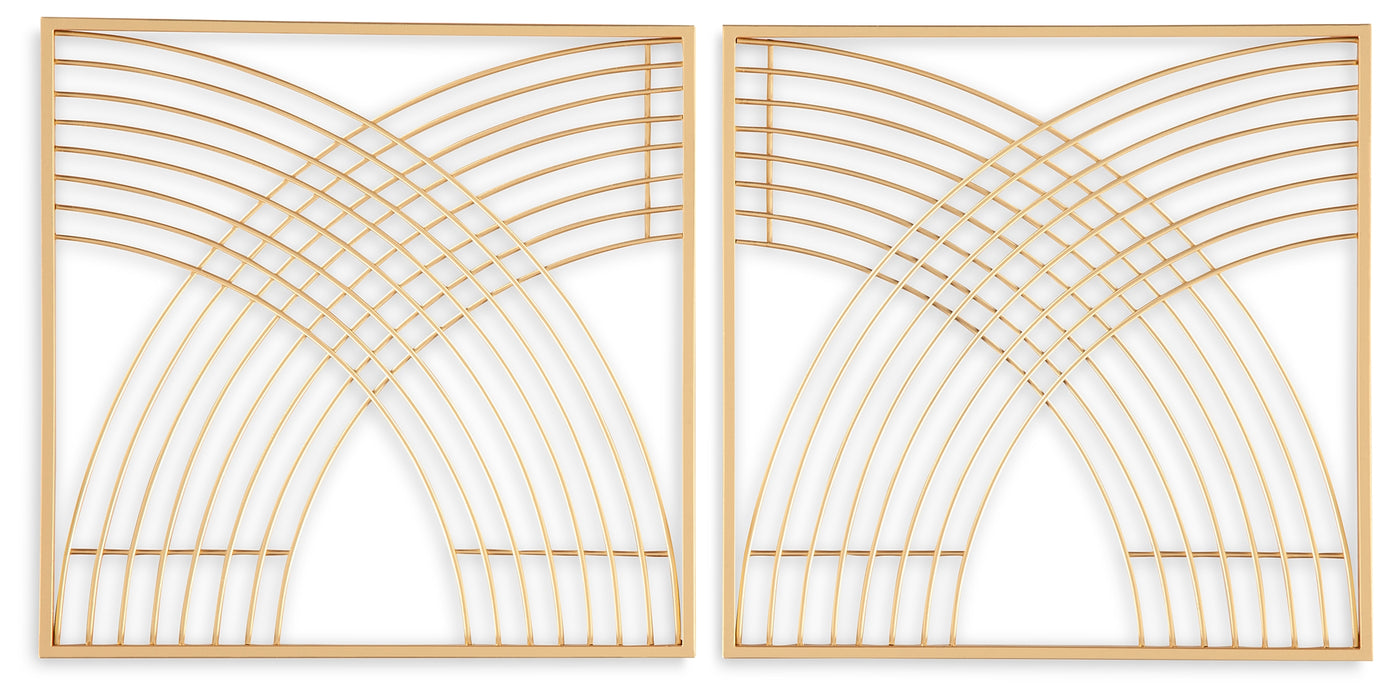 DALKINS - GOLD FINISH - WALL