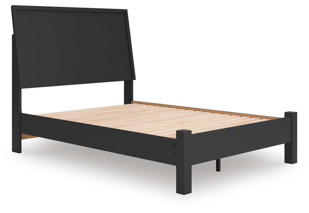 Danziar - Panel Bed With Low Footboard - Simple Home Plus