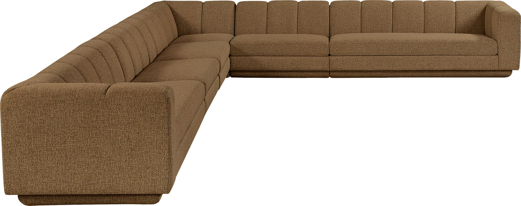 Modari - Sectional - Brown - Simple Home Plus