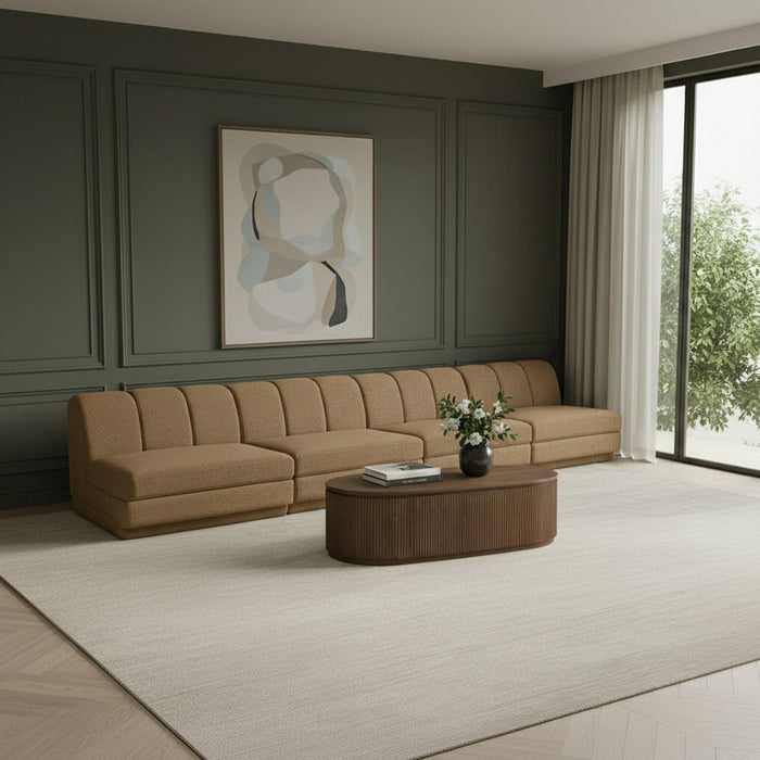 Modari - Sectional - Brown - Simple Home Plus