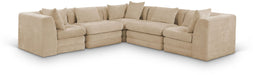 Stellar - 5 Piece Upholstered Modular Sectional - Simple Home Plus