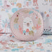 Iris - Twin Woodland Animals Reversible Comforter Set - Blush - Simple Home Plus