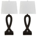 Markellton - Black - Poly Table Lamp (Set of 2) - Simple Home Plus