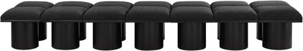Pavilion - 14 Piece Modular Bench With Black Base - Simple Home Plus