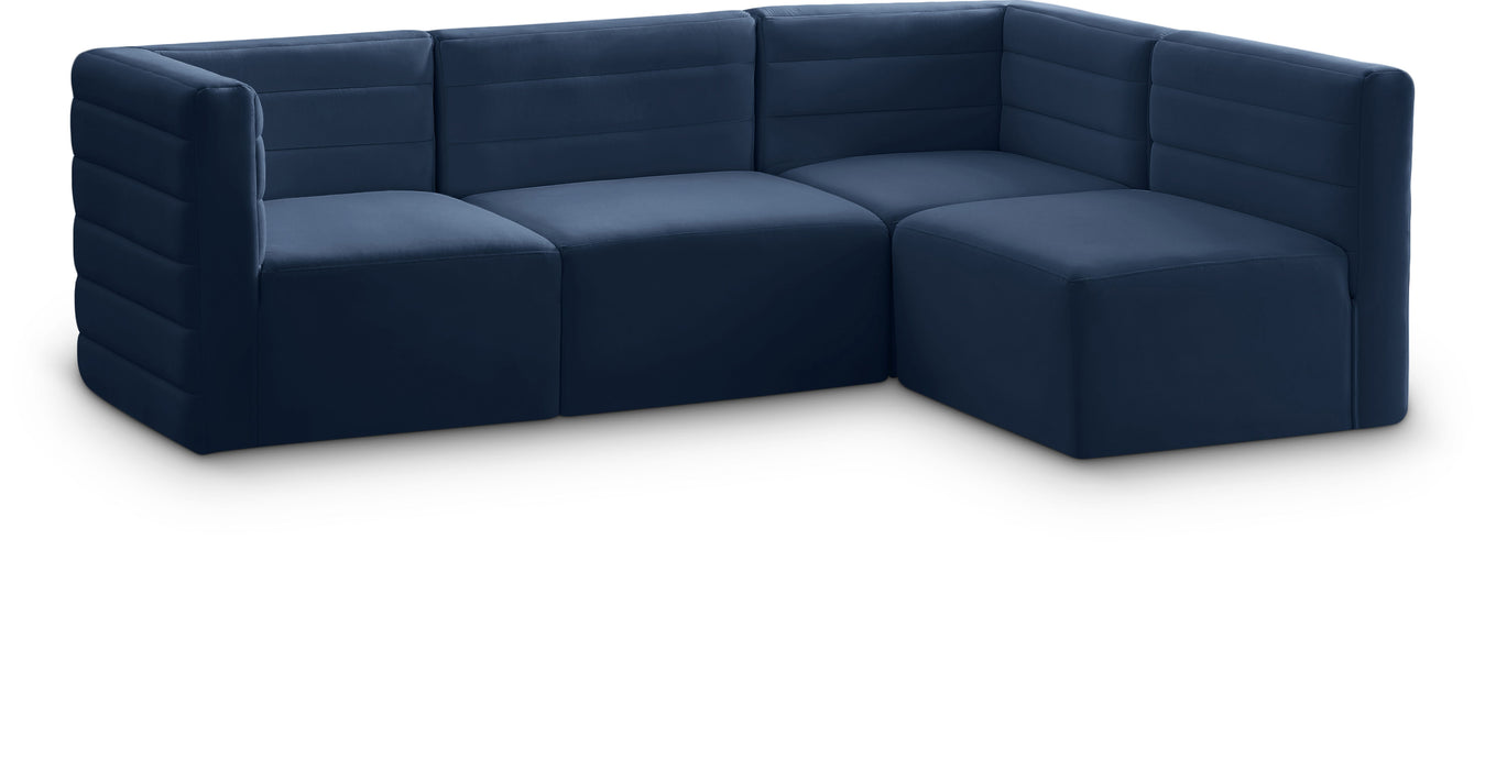 Quincy - 4 Piece Modular Sectional - Simple Home Plus