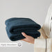 Premium Turkish Cotton 500GSM Plush 6 Piece Towel Set - Navy - Simple Home Plus