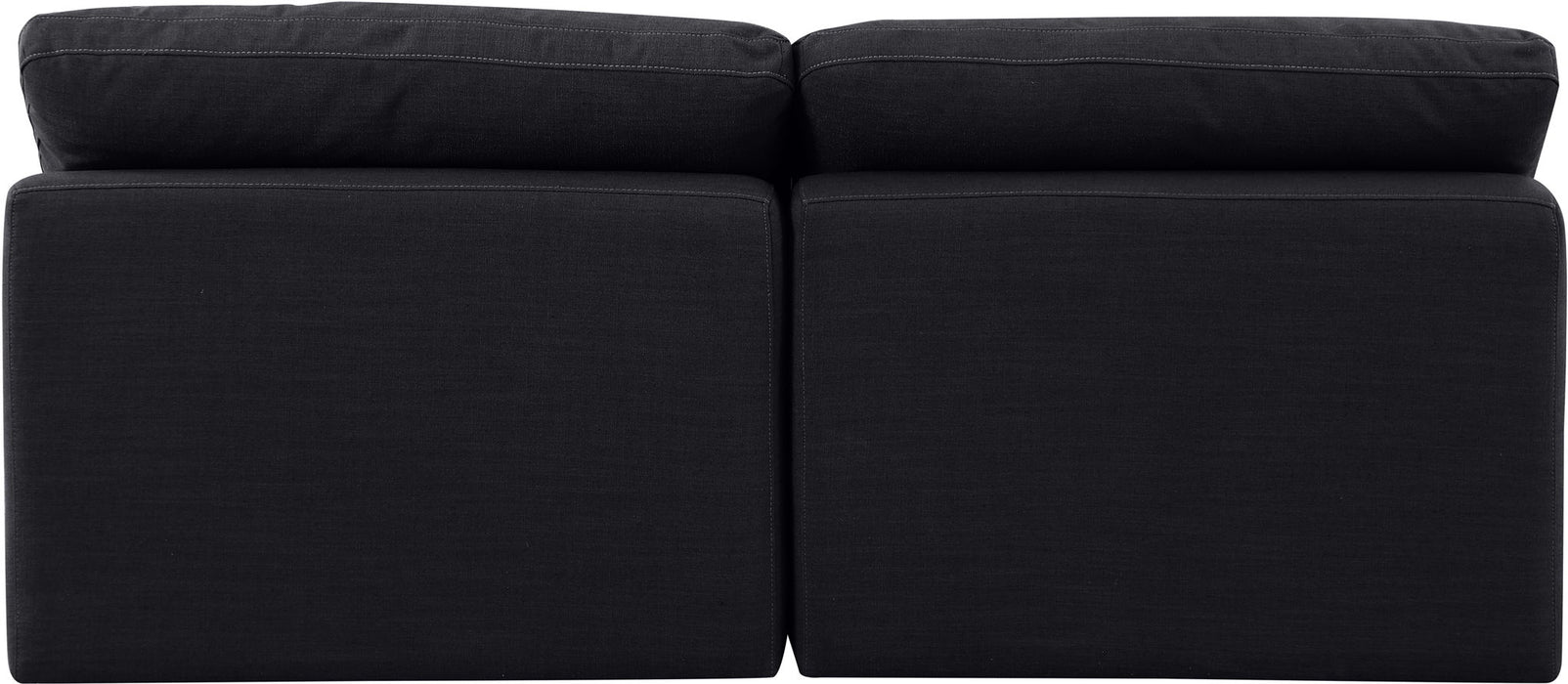 Indulge - Linen 2 Seat Modular Armless Sofa - Simple Home Plus