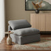 Indulge - Velvet Armless Chair - Simple Home Plus