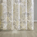 Isla - Printed Cotton Shower Curtain - Yellow - Simple Home Plus