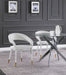 Destiny - Fabric Dining Chair - Cream - Simple Home Plus