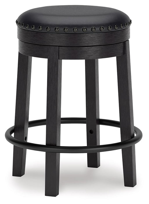 Valebeck - Upholstered Swivel Stool - Simple Home Plus
