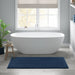 Splendor - 20" x 30" Tufted Reversible Bath Rug - Navy - Simple Home Plus