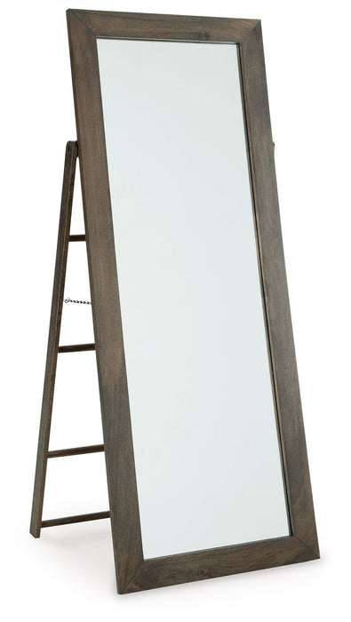 Dirkins - Brown - Floor Mirror - Simple Home Plus