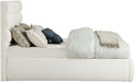 Adam - Linen Fabric Bed With 52" Headboard - Simple Home Plus