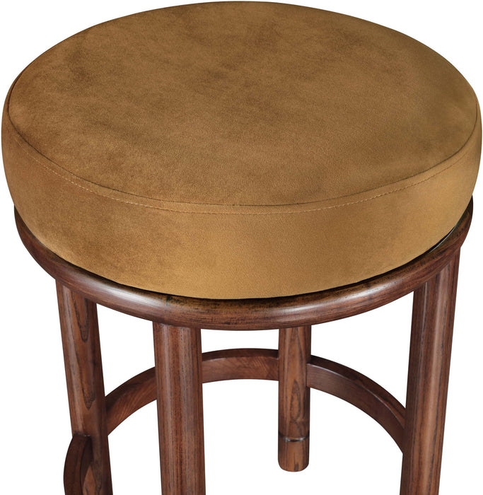 Monette - Counter Stool With Brown Base - Simple Home Plus