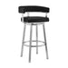 Lorin - Stainless Steel Swivel Bar Stool - Simple Home Plus