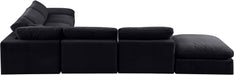 Comfy - 7 Piece Velvet Modular Corner Sectional - Simple Home Plus