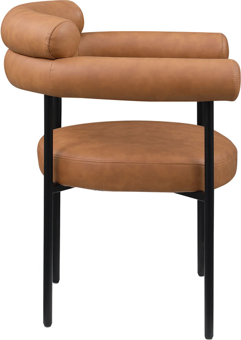 Blake - Faux Leather Dining Chair (Set of 2) - Simple Home Plus