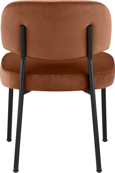 Zarelle - Performance Fabric Upholstered Dining Chair (Set of 2) - Simple Home Plus