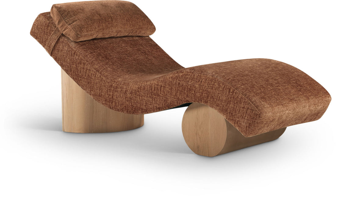 Marcella - Chaise Lounge - Natural Base - Simple Home Plus