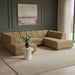 Modari - Sectional - Brown - Simple Home Plus