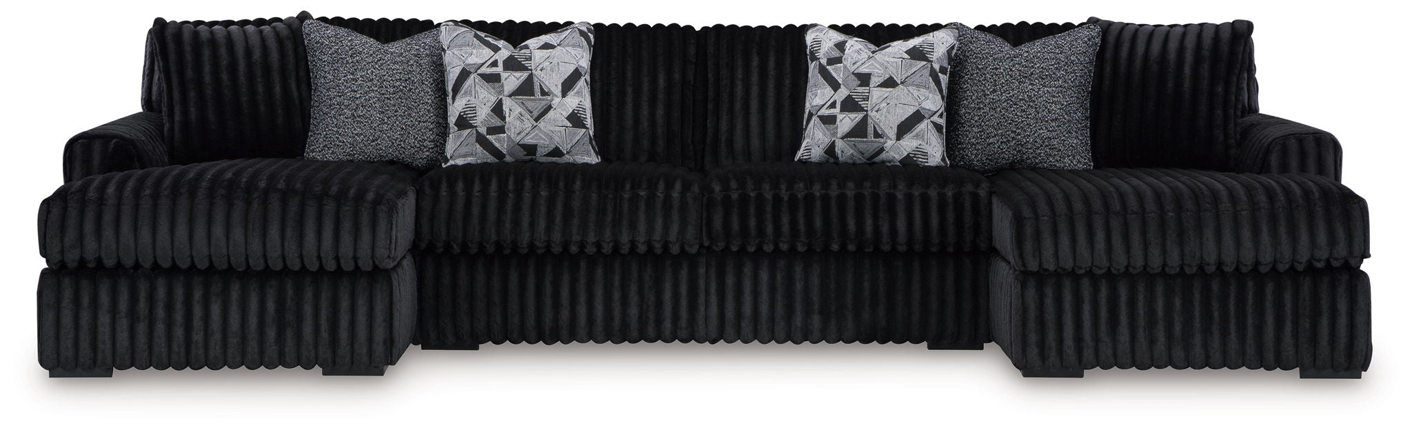 Midnight-Madness - Sectional Set - Simple Home Plus