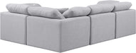 Indulge - Linen 4 Piece Modular Corner Sectional - Simple Home Plus