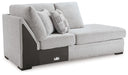 Gabyleigh - Raf Corner Chaise - Nickel - Simple Home Plus