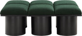 Pavilion - 6 Piece Modular Bench With Black Base - Simple Home Plus