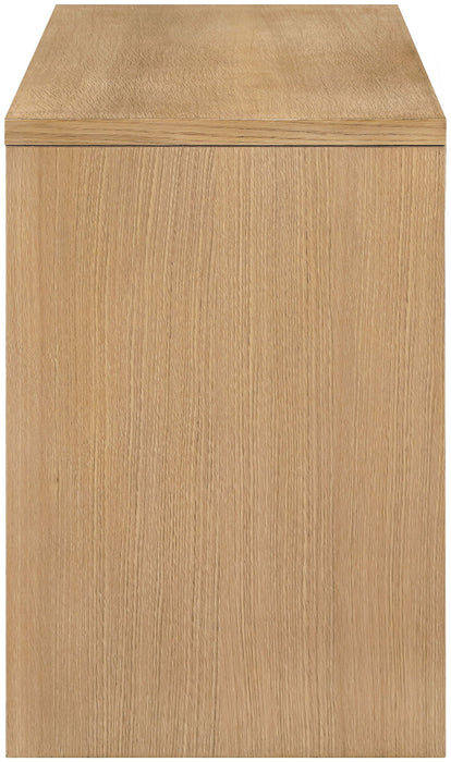 Avro - Solid Wood And Oak Veneer Desk - Simple Home Plus