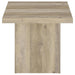 Devar - Square Engineered Wood End Table - Distressed Pine - Simple Home Plus