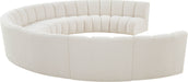Infinity - 9 Piece Boucle Modular Sectional - Simple Home Plus