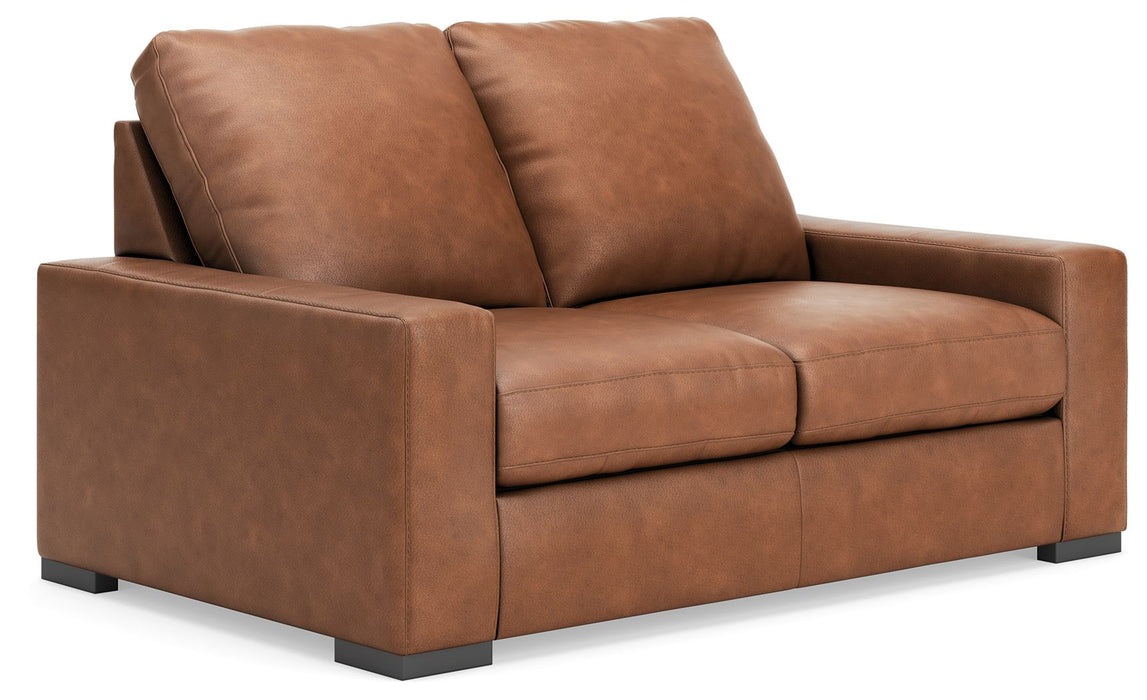 Calden - Loveseat - Caramel - Simple Home Plus