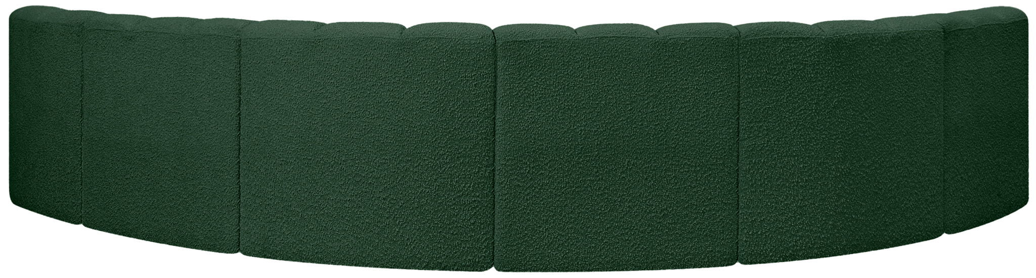 Arc - Boucle Fabric 6 Piece U-Shaped Modular Sofa - Simple Home Plus