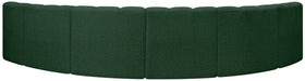 Arc - Boucle Fabric 6 Piece U-Shaped Modular Sofa - Simple Home Plus