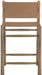Santos - Upholstered Counter Stool With Stained Brown Base - Simple Home Plus