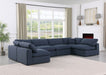 Comfy - 6 Piece Linen Modular Armless Sectional - Simple Home Plus