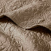 Quebec - Oversized Quilted Throw - Khaki - Simple Home Plus