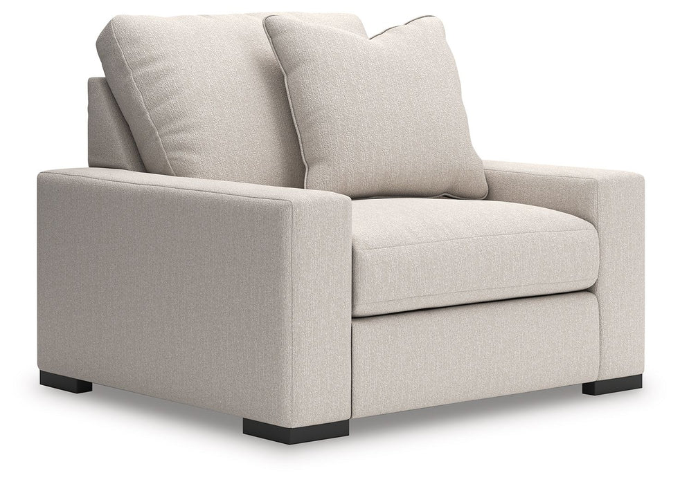 Calden - Chair And A Half - Oyster - Simple Home Plus