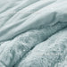 Duke - King Comforter Mini Set - Aqua - Simple Home Plus