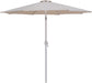 Fiji - Aluminum Patio Umbrella With Round White Base - Simple Home Plus