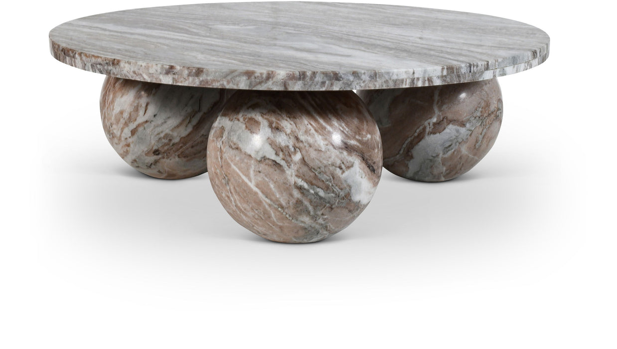 Spherical - Marble/Stone Coffee Table - Simple Home Plus
