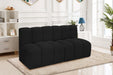 Arc - Boucle Fabric 2 Seats Modular Sofa - Simple Home Plus