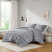 Dream Puff - Down Alternative Twin Comforter Set - Gray - Simple Home Plus